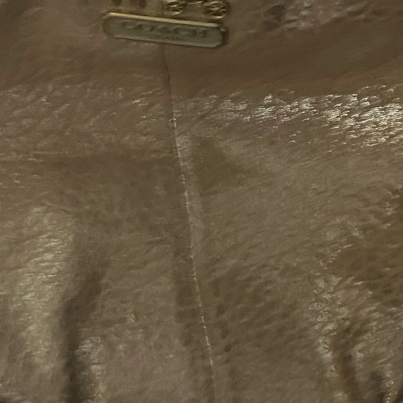 Coach gold, boho, shoulder/hand bag - Picture 1 of 2